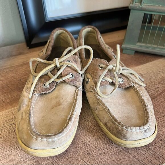 Sperry top slider shoes bluefish size  6 1/2 - Picture 8 of 10